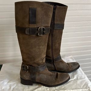 Cordoni leather/suede riding boots sz 38 🐎